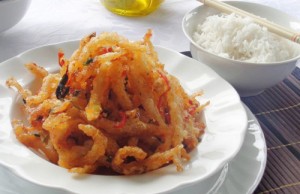 Cá cơm chiên mắm ớt ngon lại rẻ
