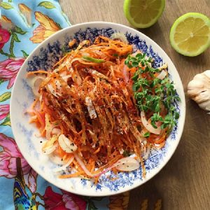 Gỏi cá bò khô