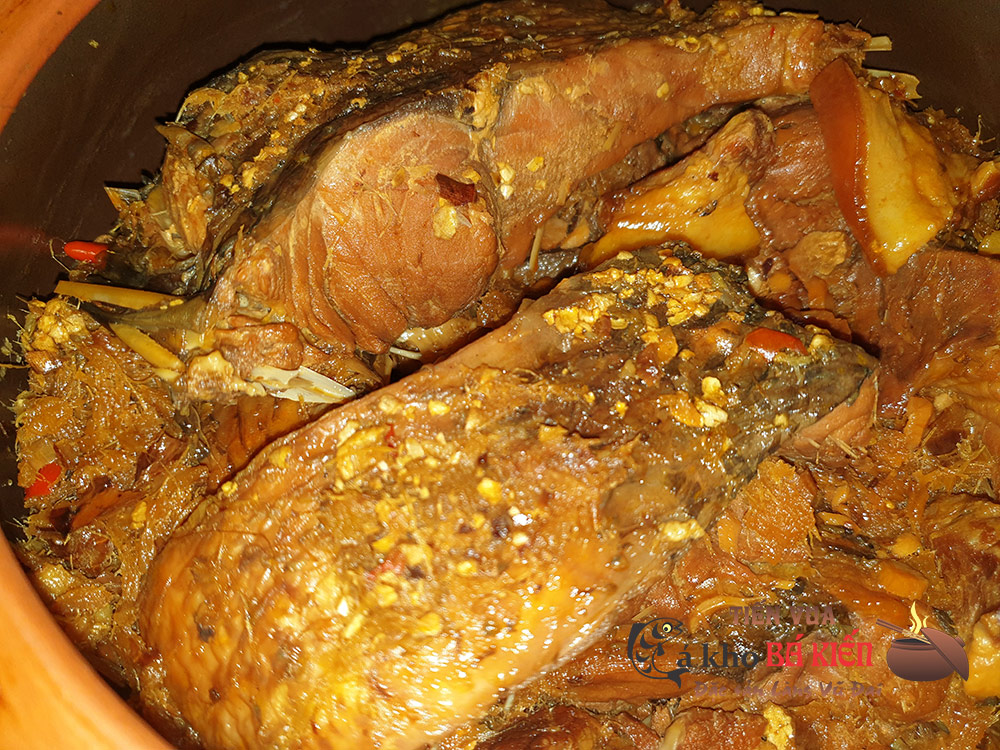 Những miếng cá kho thơm ngon